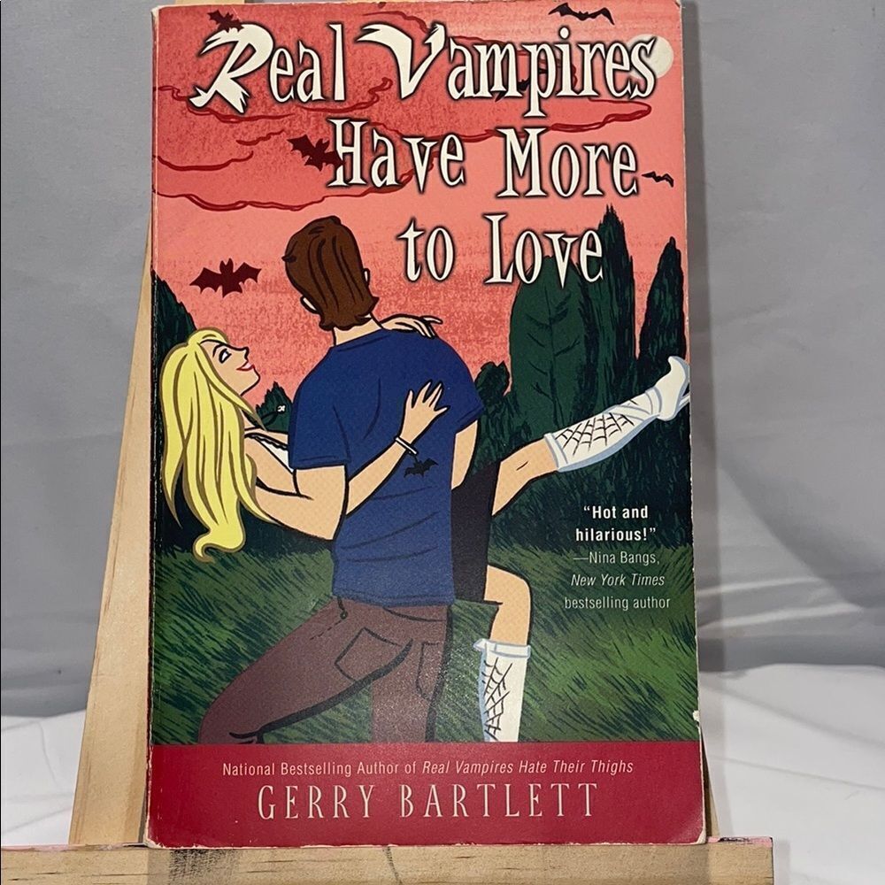 Real Vampires Have More to Love Book by Gerry Bartlett
